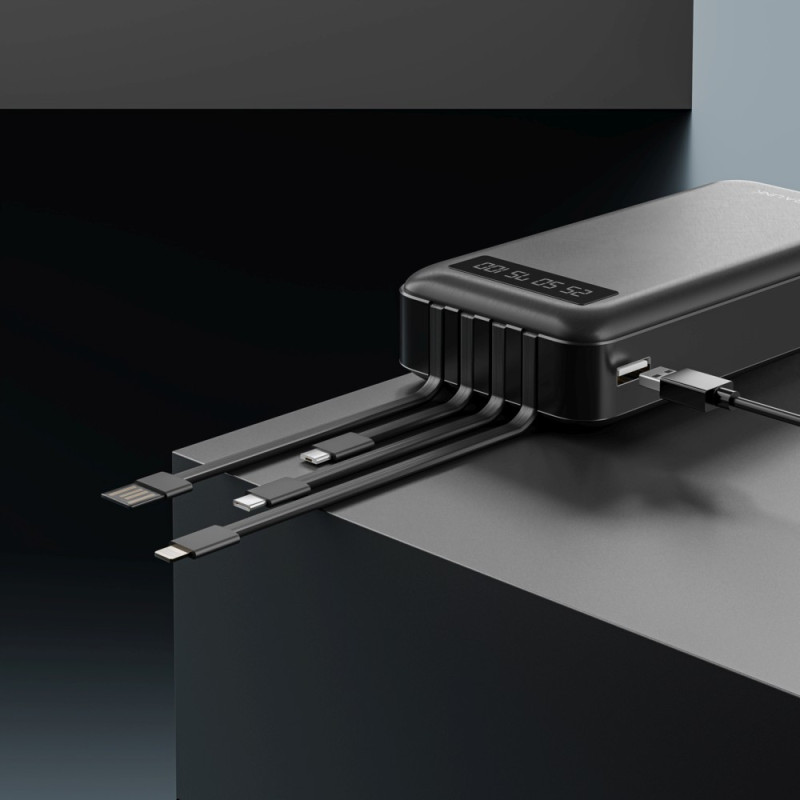 Extralink EPB-084 20000mAh Czarny | Powerbank | Power bank, USB-C - Zdjęcie 16