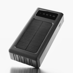 Extralink EPB-092 20000mAh Schwarz | Powerbank | Solar Power bank, USB-C - Bild 2