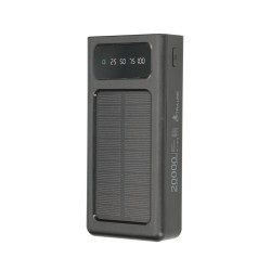 Extralink EPB-092 20000mAh Preto | Powerbank | Solar Power bank, USB-C - Imagem 3