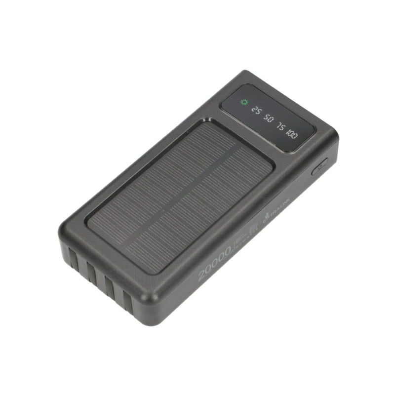 Extralink EPB-092 20000mAh Černá | Powerbank | Solar Power bank, USB-C - Obrázek 9
