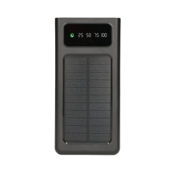 Extralink EPB-093 30000mAh Black | Powerbank | Solar Power bank, USB-C - Image 5