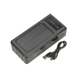 Extralink EPB-093 30000mAh Black | Powerbank | Solar Power bank, USB-C - Image 11