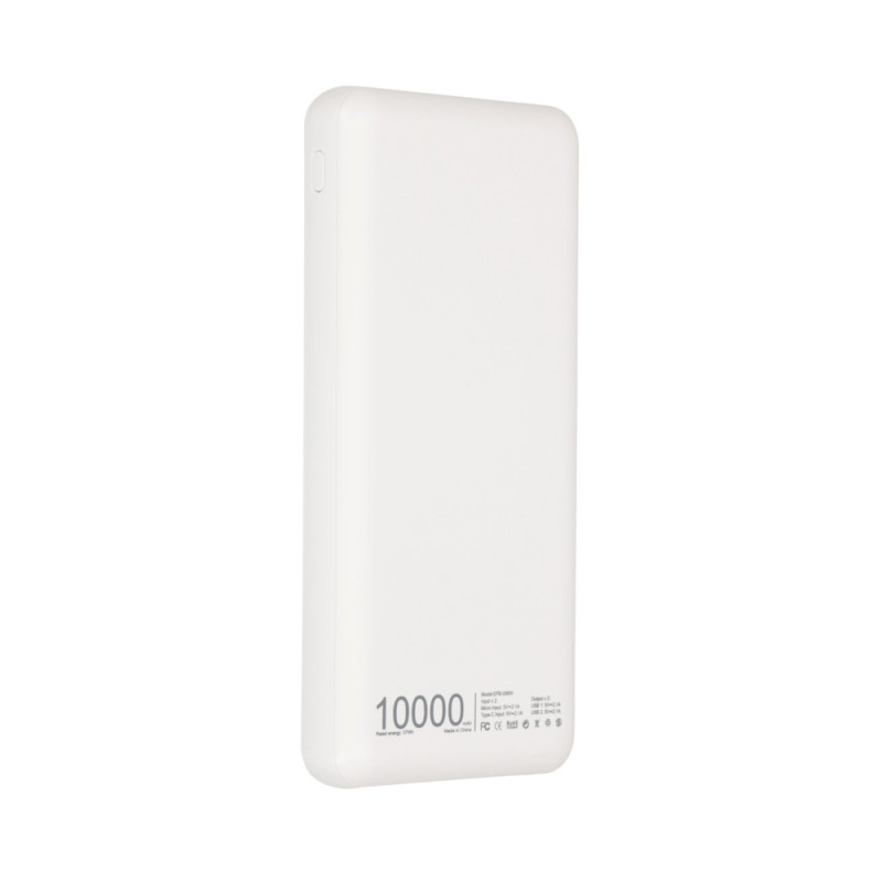 Extralink EPB-098W 10000mAh Bianco | Powerbank | Power bank, USB-C - Immagine 5
