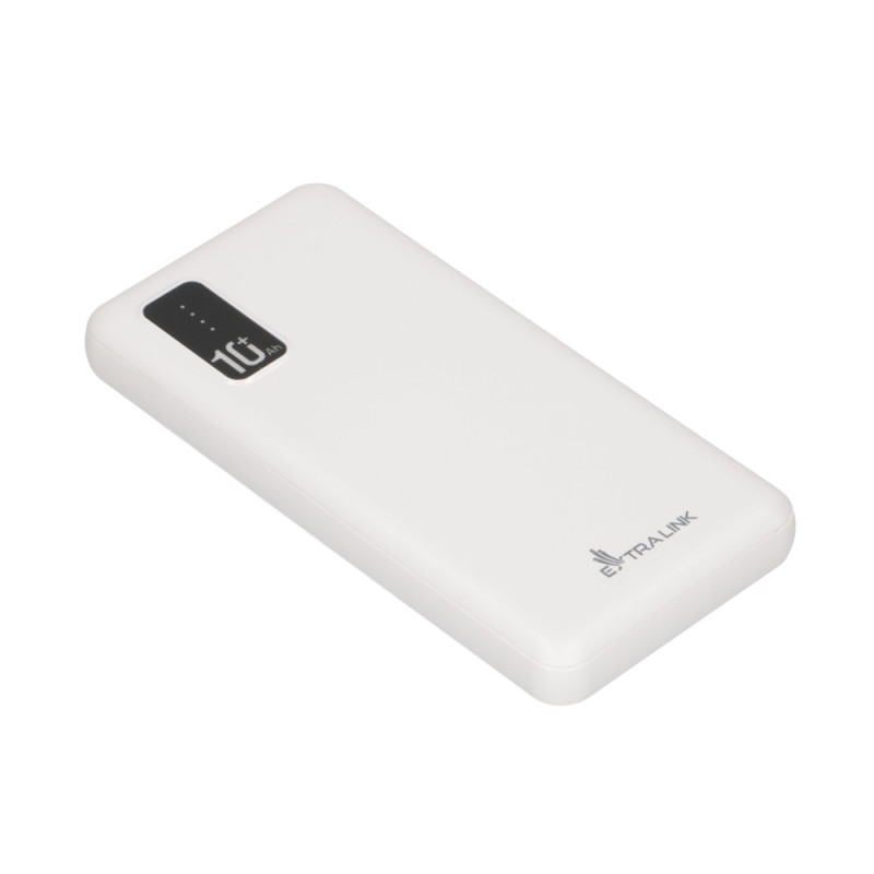 Extralink EPB-098W 10000mAh Bianco | Powerbank | Power bank, USB-C - Immagine 7