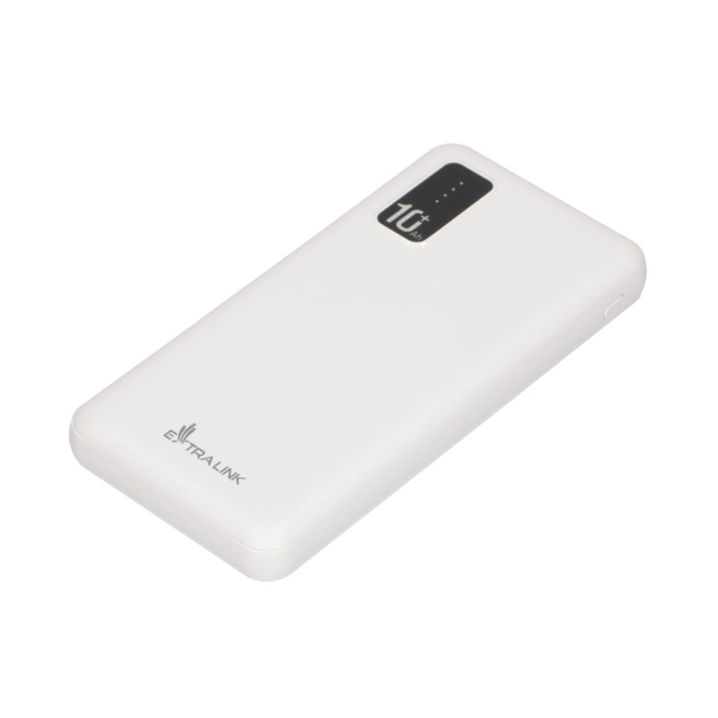 Extralink EPB-098W 10000mAh Bianco | Powerbank | Power bank, USB-C - Immagine 8