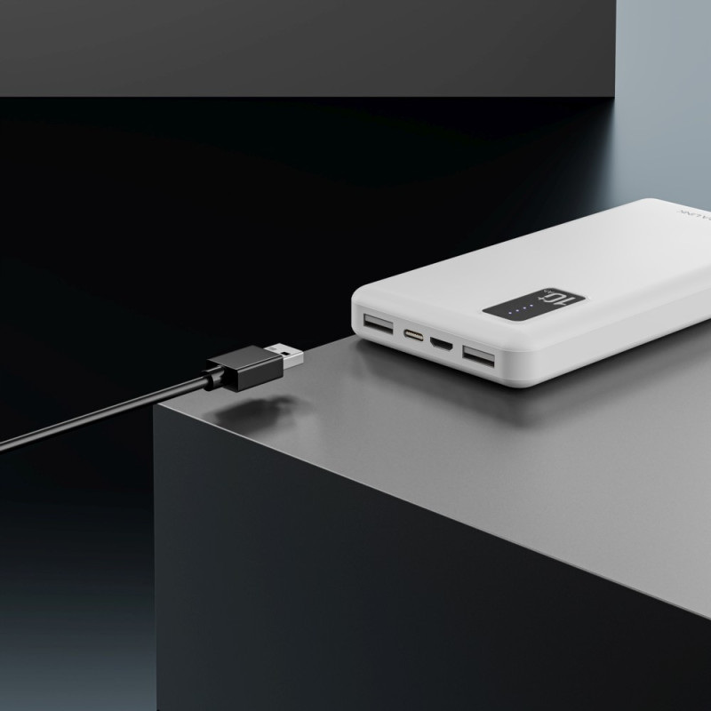 Extralink EPB-098W 10000mAh Bílý | Powerbank | Power bank, USB-C - Obrázek 12