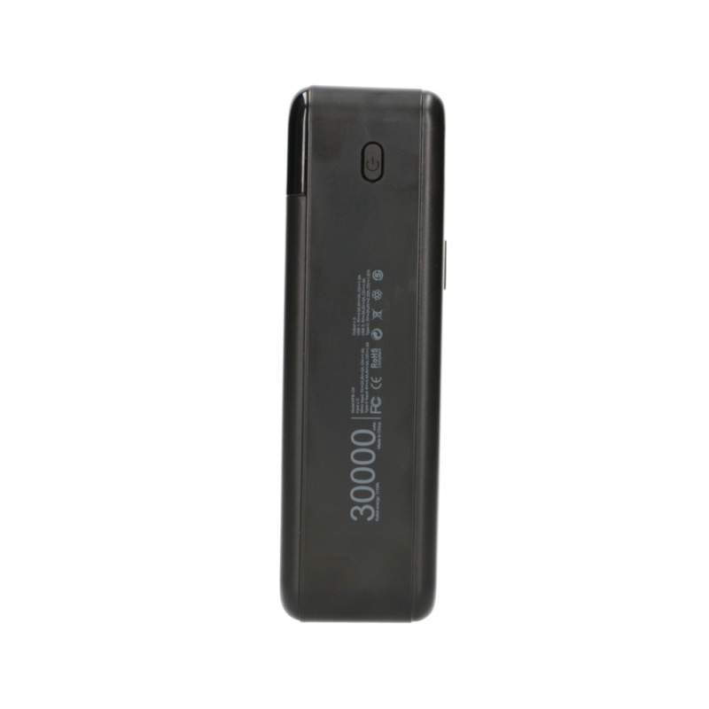 Extralink EPB-124 30000mAh Black | Powerbank | Power bank, Fast Charging, USB-C - Image 6