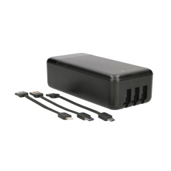 Powerbank Extralink EPB-124 30000mAh Черный, Быстрая Зарядка, USB-C - Изображение 13