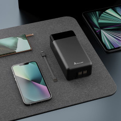 Extralink EPB-124 30000mAh Černá | Powerbank | Power bank, Fast Charging, USB-C - Obrázek 15