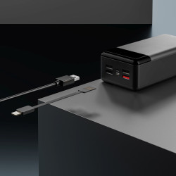 Powerbank Extralink EPB-124 30000mAh Черный, Быстрая Зарядка, USB-C - Изображение 16