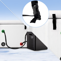 EXTRALINK ICE BATH WANNA DO MORSOWANIA 150X80X65CM IB-03 - Immagine 7