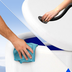 EXTRALINK ICE BATH WANNA DO MORSOWANIA 150X80X65CM IB-03 - Immagine 8