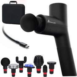 Extralink Massage Gymgun Fit 2.0 Pro | Massage gun | 7 heads, 6 modes - Image 2