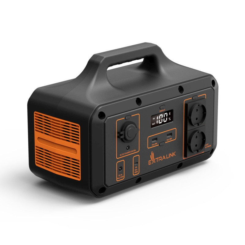 Extralink Power Ranger EPS-S1000S náhrada za Jackery, Bluetti, Ecoflow | Power station | 1021 Wh, Li-ion, Tuya - Obrázek 3