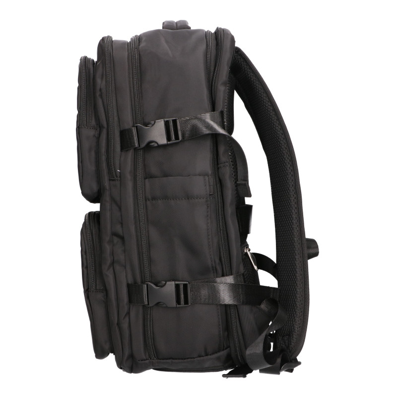 BLACK FOREST PLECAK PODRĘCZNY KABINOWY PODRÓŻNY 40X30X20 CM - KM01 CZARNY - Изображение 4