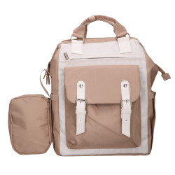 BLACK FOREST TORBA PLECAK KABINOWY PODRÓŻNY 40X30X15 CM + KOSMETYCZKA - KM02 BEŻOWY - Imagem 6