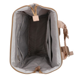BLACK FOREST TORBA PLECAK KABINOWY PODRÓŻNY 40X30X15 CM + KOSMETYCZKA - KM02 BEŻOWY - Imagem 9