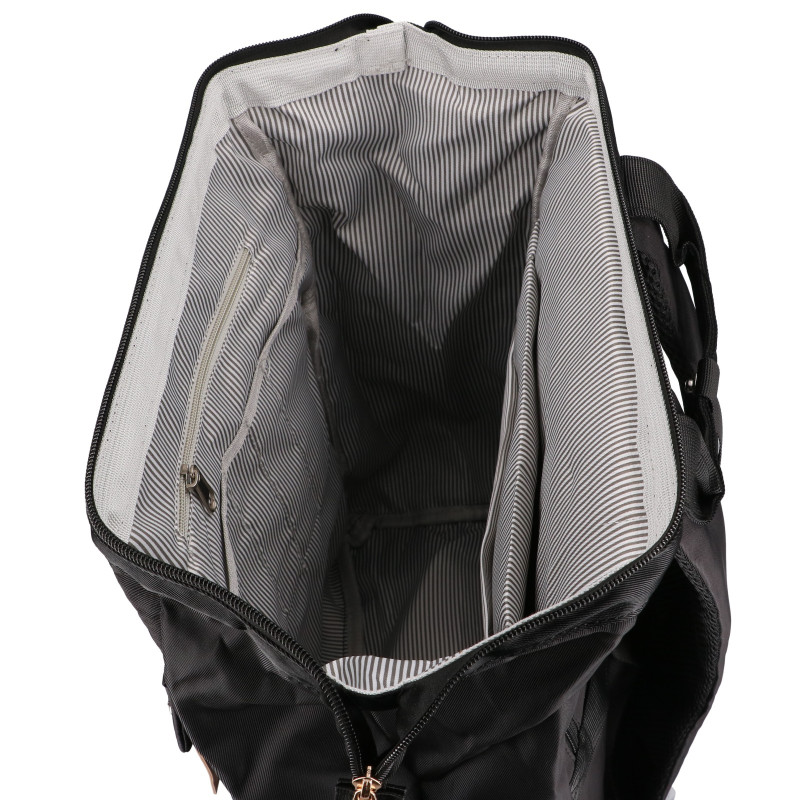 BLACK FOREST TORBA PLECAK KABINOWY PODRÓŻNY 40X30X15 CM + KOSMETYCZKA - KM02 CZARNY - Изображение 7