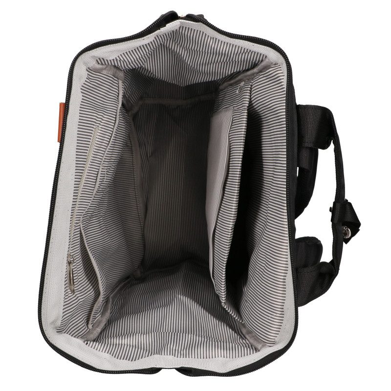 BLACK FOREST TORBA PLECAK KABINOWY PODRÓŻNY 40X30X15 CM + KOSMETYCZKA - KM02 CZARNY - Изображение 8