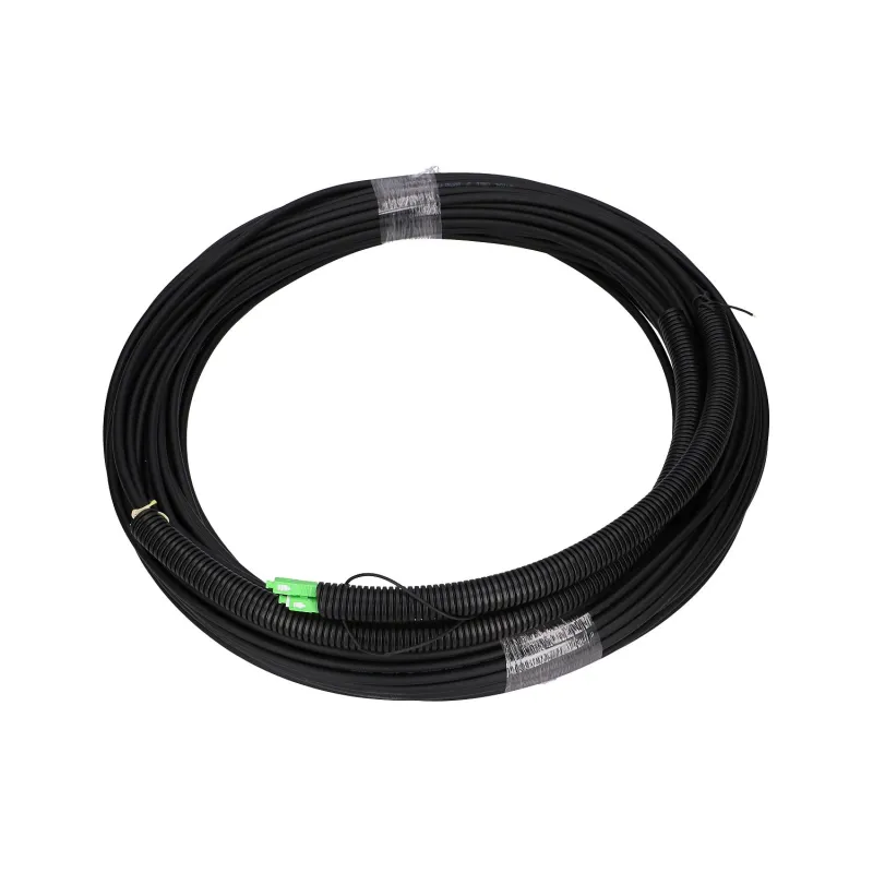 Extralink 2J SC/APC-SC/APC Patchcord Jednomodowy, Zewnętrzny, Duplex, G657A2, 50m