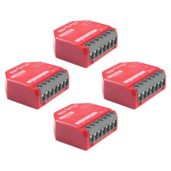 Shelly 1PM Gen4 4-Pack | Moduł dopuszkowy | WiFi,...