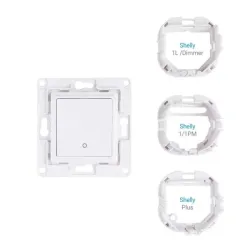 SHELLY WALL SWITCH 1 - WHITE - Image 2