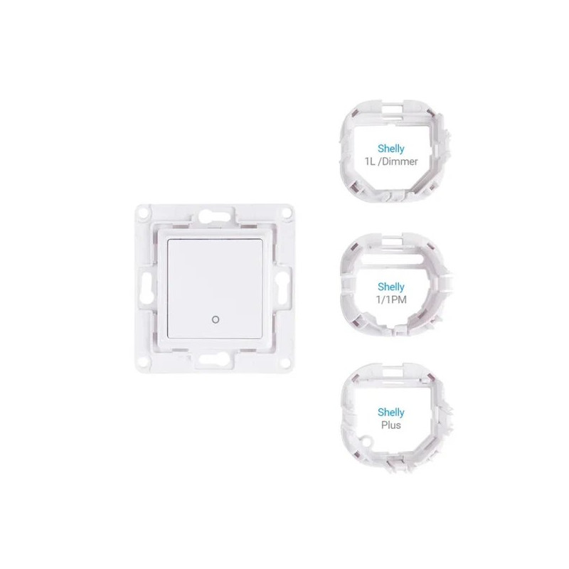 SHELLY WALL SWITCH 1 - WHITE - Imagem 2
