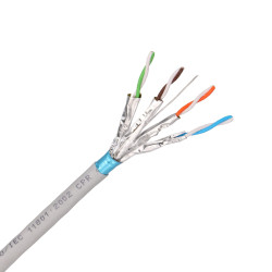 EXTRALINK CAT6A FFTP (F/FTP) INDOOR TWISTED PAIR 25M - Imagem 2
