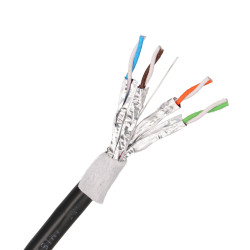 EXTRALINK CAT6A FTP (F/UTP) OUTDOOR TWISTED PAIR WITH GEL...