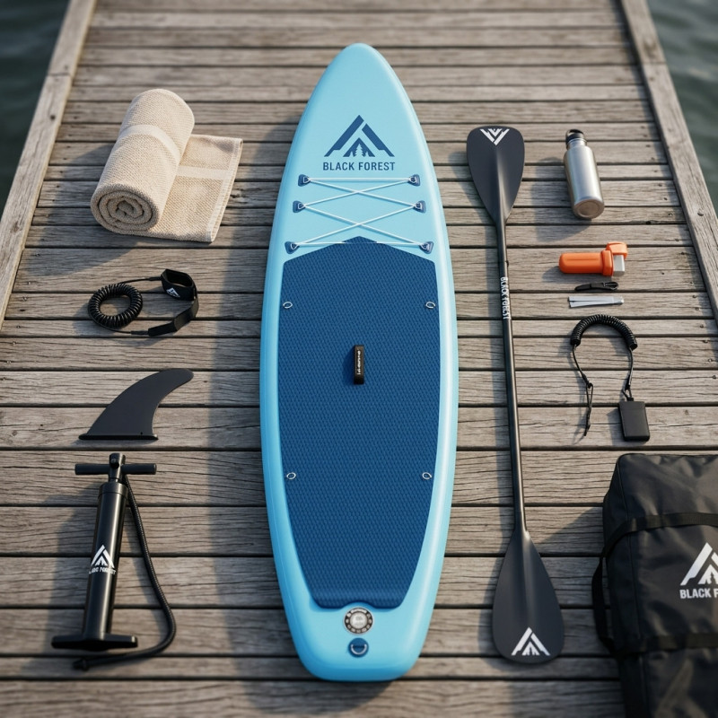 Extralink SUP board 320x78x15cm Modrá | Nafukovací prkno + příslušenství | Sada, SUP-4030 - Obrázek 3