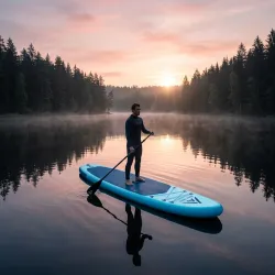 Extralink Deska SUP 320x78x15cm Błękitna | Pompowana deska + akcesoria | Zestaw, SUP-4030 - Zdjęcie 6