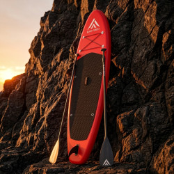 Extralink Tabla SUP 320x78x15cm Roja | Tabla inflable + accesorios | Juego, SUP-4025 - Imagen 5