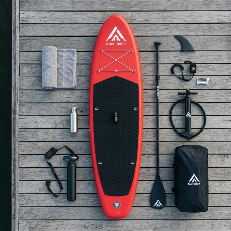Extralink SUP board 320x78x15cm Červená | Nafukovací prkno + příslušenství | Sada, SUP-4025 - Obrázek 7