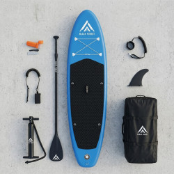 Extralink Deska SUP 320x78x15cm Niebieska | Pompowana deska + akcesoria | Zestaw, SUP-4030 - Zdjęcie 2