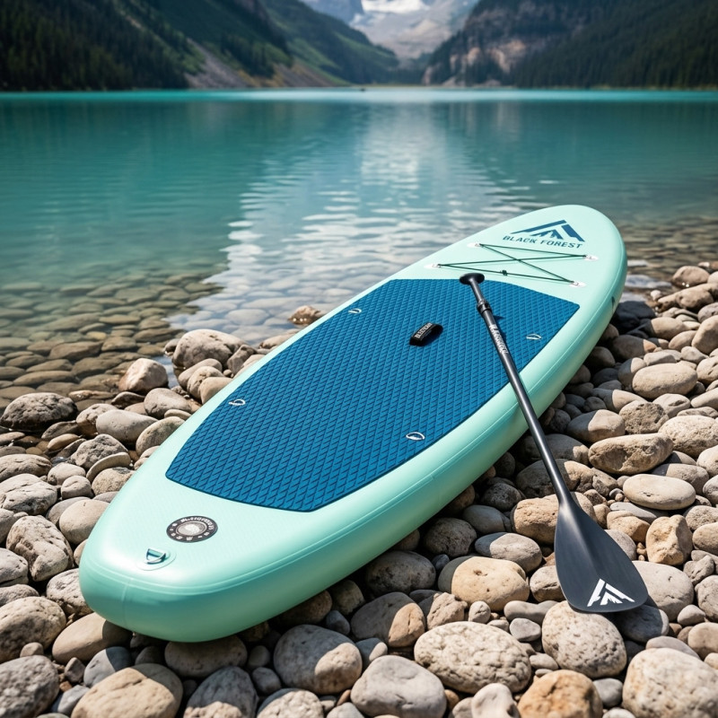 Extralink SUP Board 320x78x15cm Resedagrün | Aufblasbares Board + Zubehör | Set, SUP-4020 - Bild 3