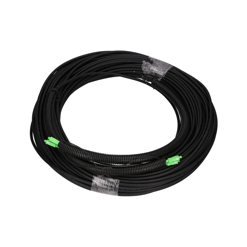 Extralink 2J SC/APC-SC/APC Patchcord Jednomodowy, Zewnętrzny, Duplex, G657A2, 75m