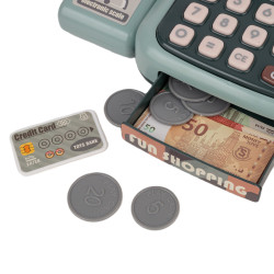 EXTRALINK TOYS KASA SKLEPOWA DLA DZIECI DUŻY ZESTAW 24EL. - Imagem 4