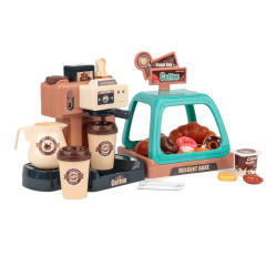 EXTRALINK TOYS ZESTAW MAŁEGO BARISTY EKSPRES KAWIARNIA 40 EL. - Imagem 3