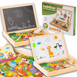 EXTRALINK TOYS TABLICA KREDOWO-MAGNETYCZNA EDUKACYJNA...