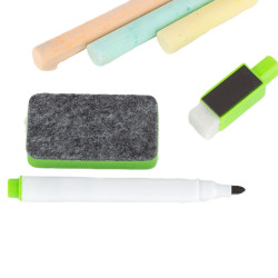 EXTRALINK TOYS TABLICA KREDOWO-MAGNETYCZNA EDUKACYJNA DWUSTRONNA - Imagem 6
