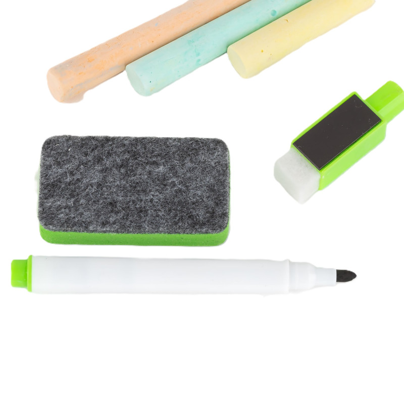 EXTRALINK TOYS TABLICA KREDOWO-MAGNETYCZNA EDUKACYJNA DWUSTRONNA - Imagem 6