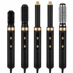 Stay Beauty M-17934 | Lokówko-suszarka szczotka termiczna 5w1 | z jonizacją, 1000W, regulacja, 5 nasadek - Zdjęcie 2