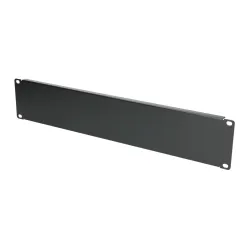 Extralink 2U 19" Front Blank Panel Black