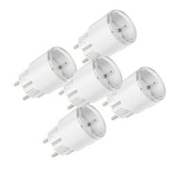 SHELLY PLUG S GEN3 MTR WHITE PACK X5