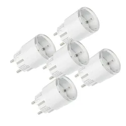 Shelly Plug S Gen3 x5 Biała | Inteligentna wtyczka z...
