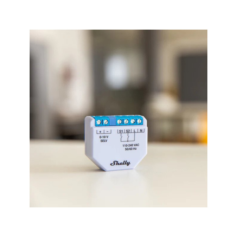 Shelly Plus 0-10V Dimmer | Ściemniacz | Wi-Fi, Bluetooth - Zdjęcie 3