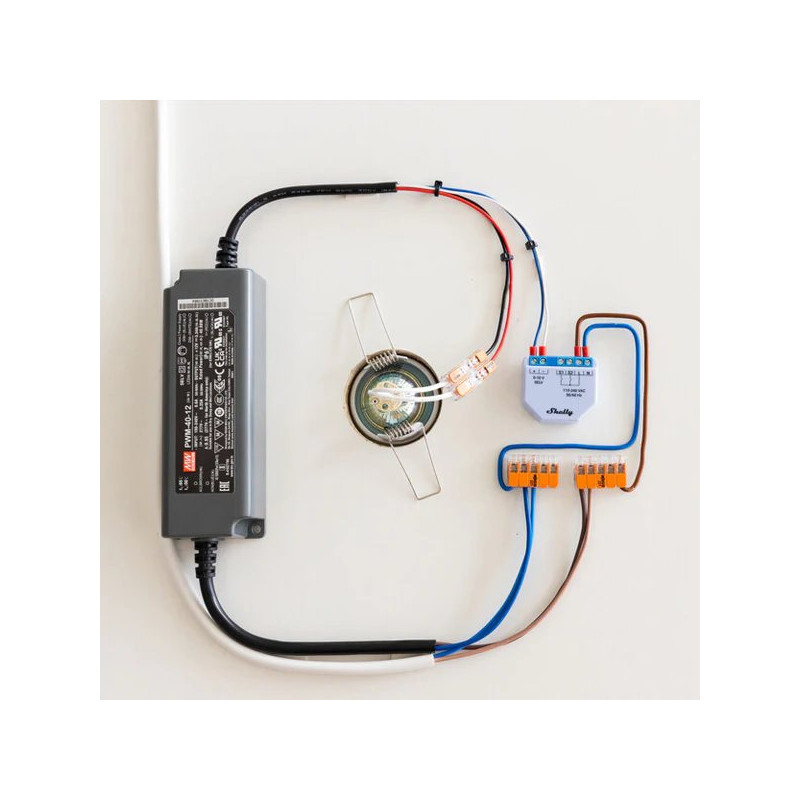 Shelly Plus 0-10V Dimmer | Ściemniacz | Wi-Fi, Bluetooth - Zdjęcie 4