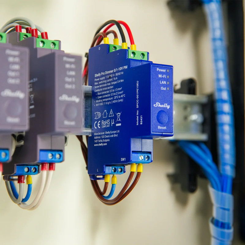 SHELLY PRO DIMMER 0/1-10V PM - Изображение 3