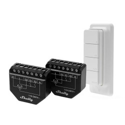 SHELLY SHUTTER X2 + BLU RC BUTTON 4 PACK - Изображение 2