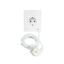 SHELLY SOCKET FOR WALL DISPLAY STAND WHITE - Изображение 2